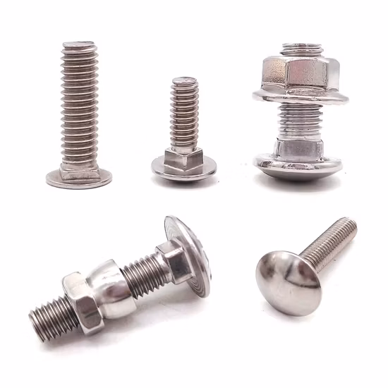 Stainless Steel Bolts/Hexagon Head Bolt and Nuts/Carriage Bolt/U Bolt/ Hex Flange Bolt/Anchor Bolt /Eye Bolt/Stud Bolts DIN933/DIN931/DIN603 DIN6921 Standard