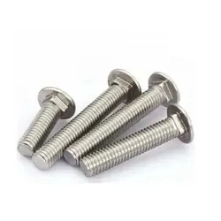 Round Head Square Neck Bolts Mushroom Head with DIN 603 Standard Grade 4.6 4.8 8.8 M6 8 10 12 Customizable Product From Factory