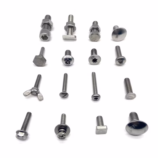 Stainless Steel Bolts/Hexagon Head Bolt and Nuts/Carriage Bolt/U Bolt/ Hex Flange Bolt/Anchor Bolt /Eye Bolt/Stud Bolts DIN933/DIN931/DIN603 DIN6921 Standard