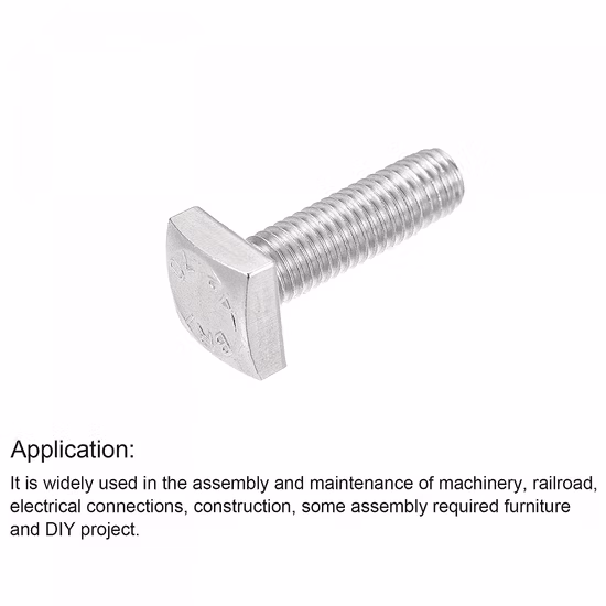 Fastener Stainless Steel Screw Square Head Bolt